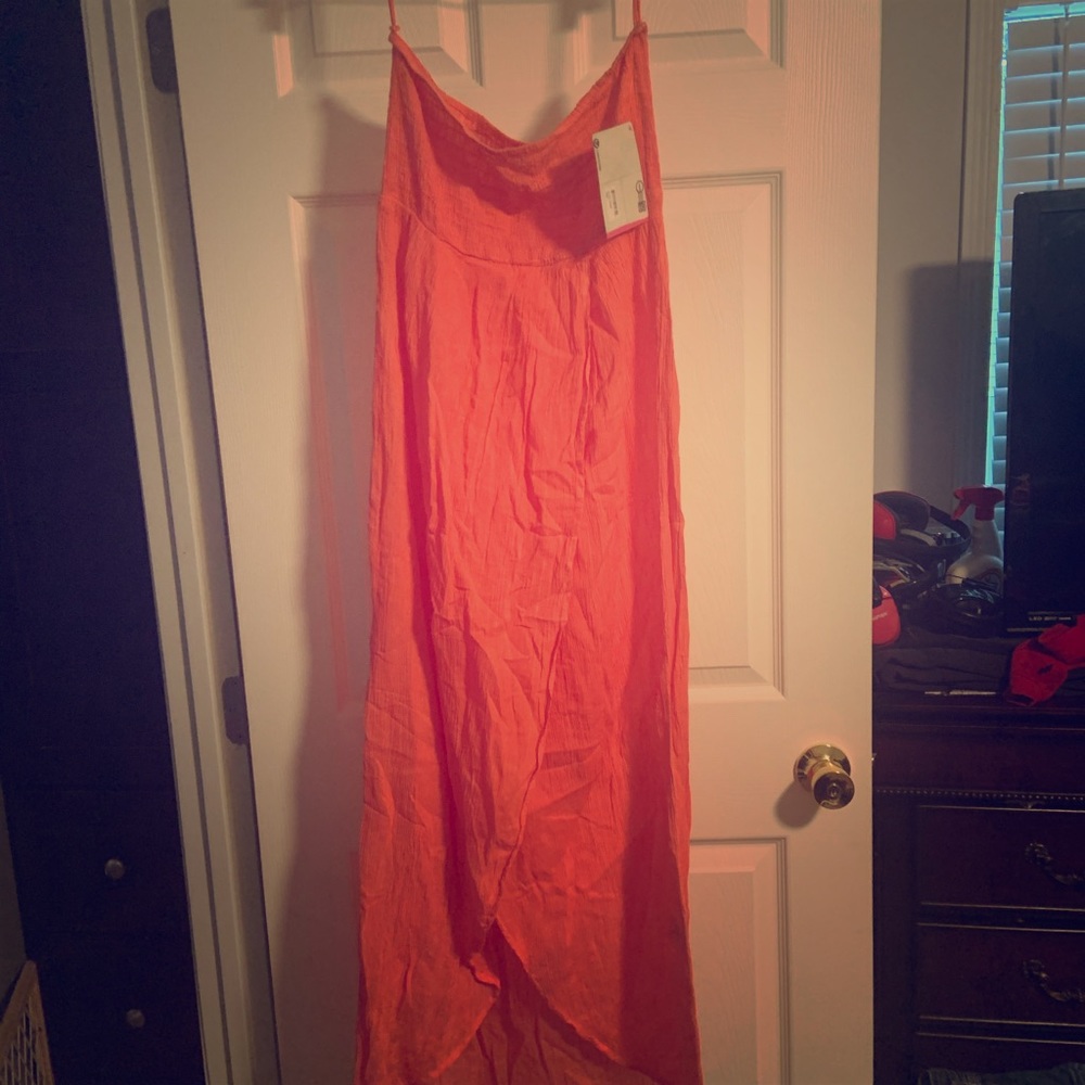 Lagaci Strapless Dress/Coverup
